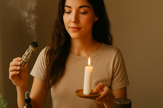 Cómo hacer una limpieza energética en casa paso a paso🪬🕯️