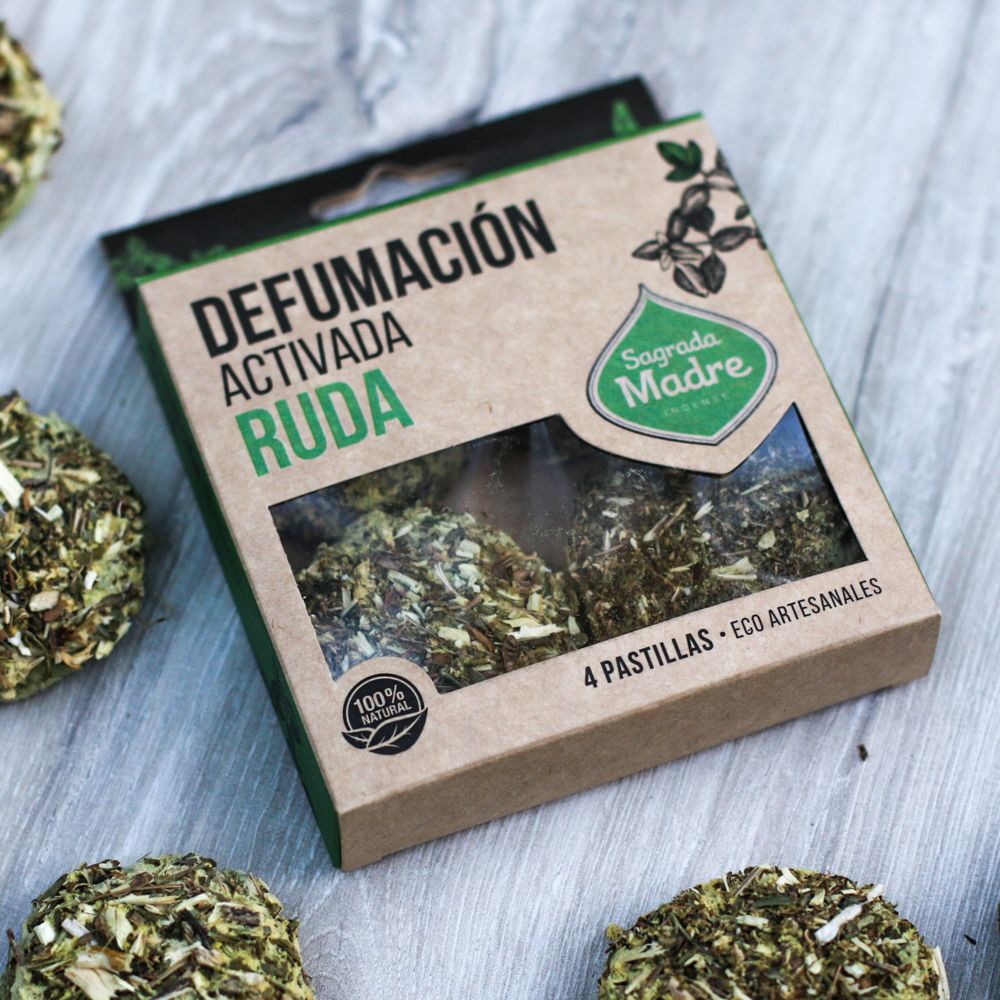 Pastilla Defumación Natural Ruda