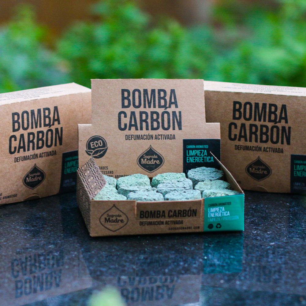 Bomba Carbón de Defumación Activada de Limpieza Energética- VENTA POR UNIDAD