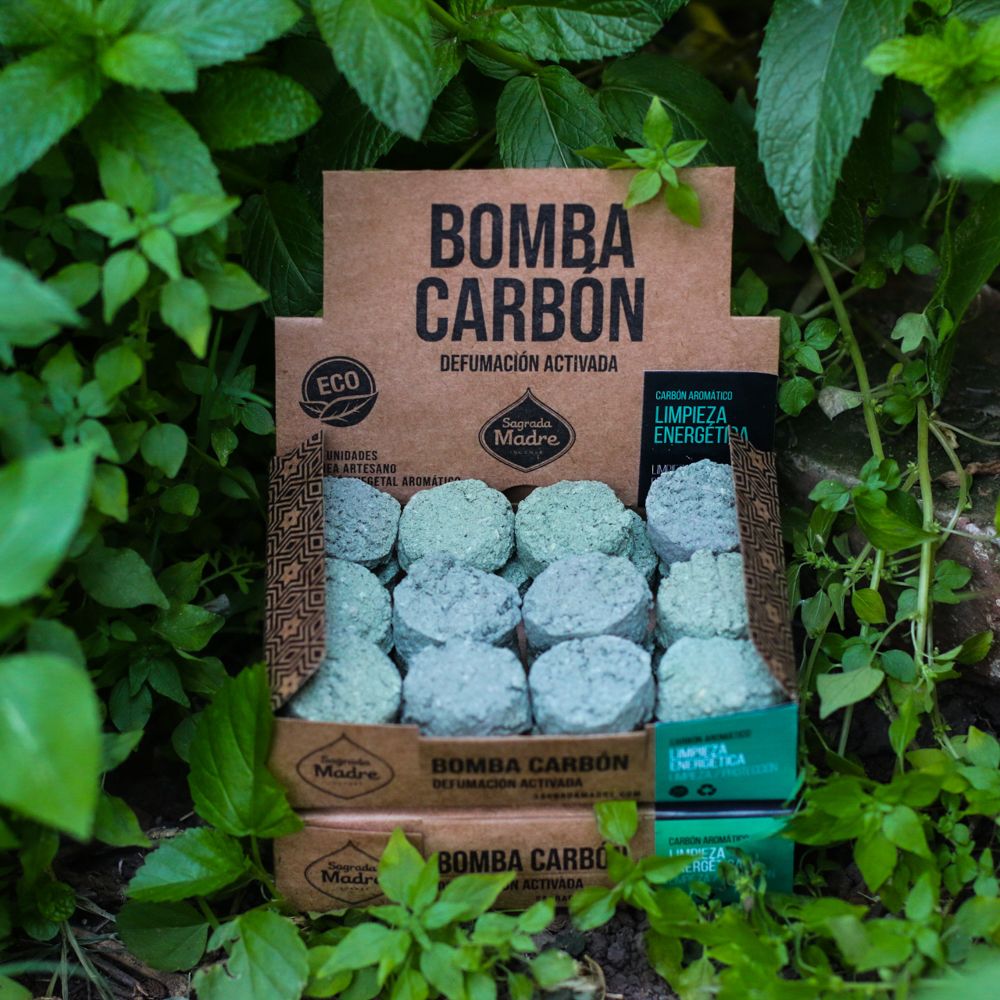 Bomba Carbón de Defumación Activada de Limpieza Energética- VENTA POR UNIDAD