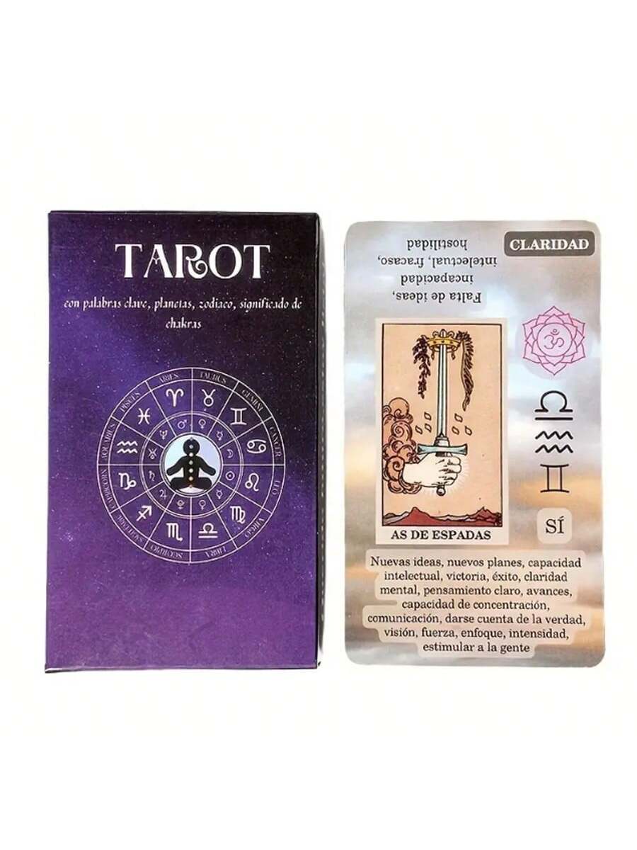 Cartas Tarot con indicadores