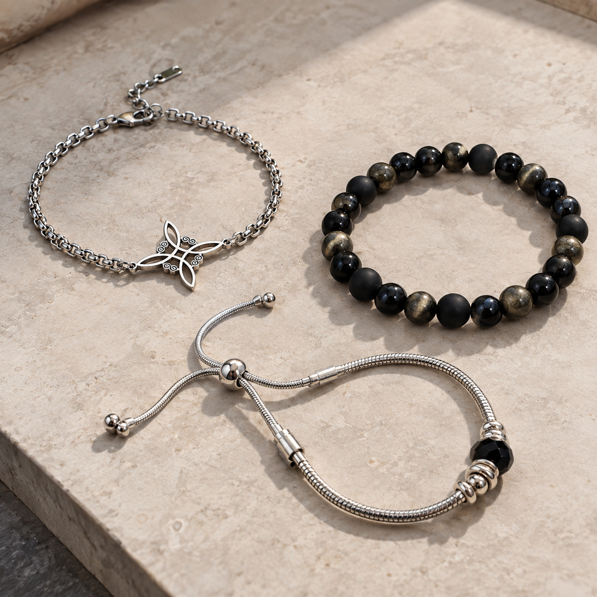 Pack de Pulseras Triple Escudo - Protección Completa