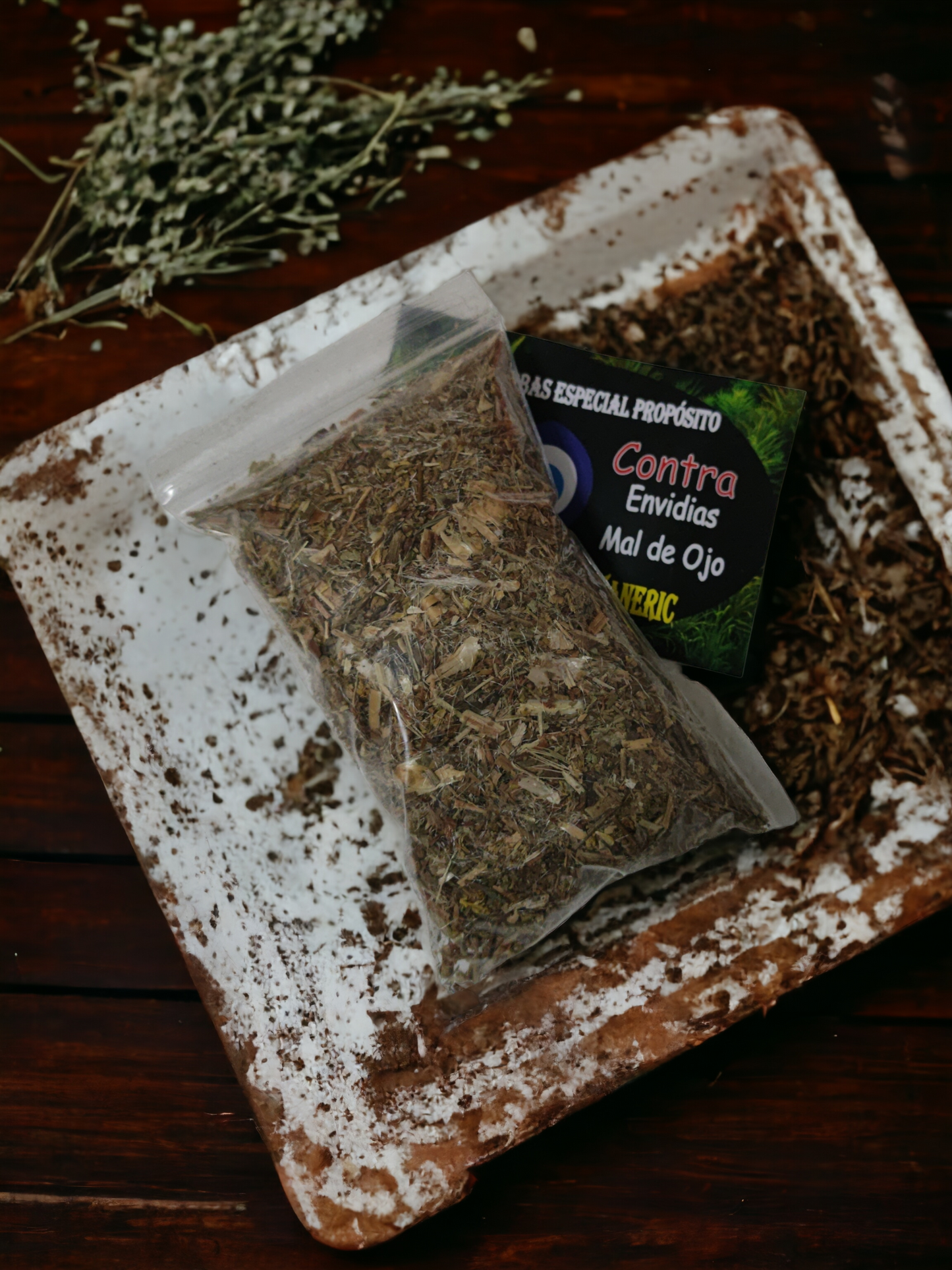 Hierbas para protección contra envidias, mal de ojo y ataques energéticos.