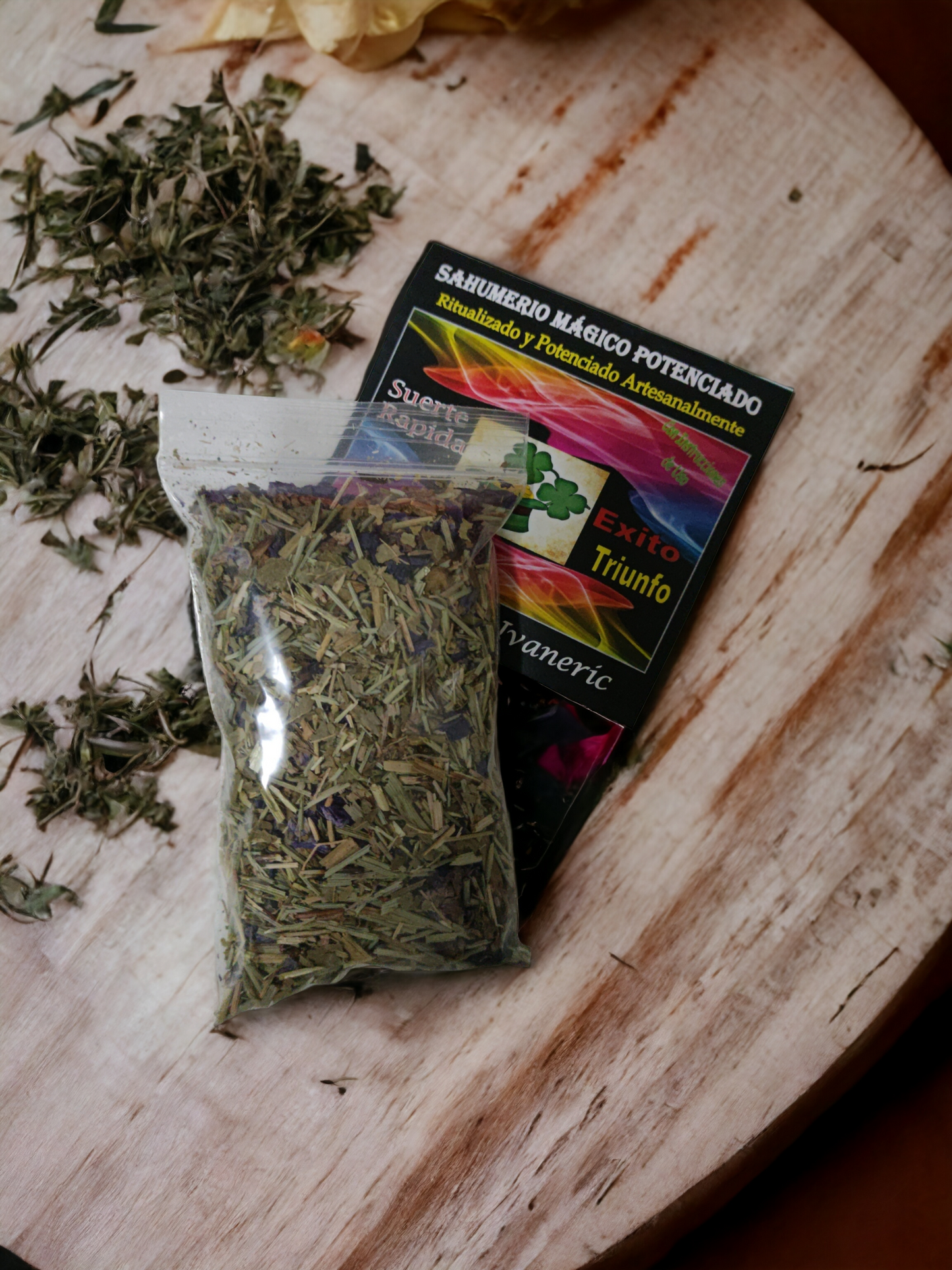 Hierbas rituales para atraer suerte inmediata, éxito y oportunidades.