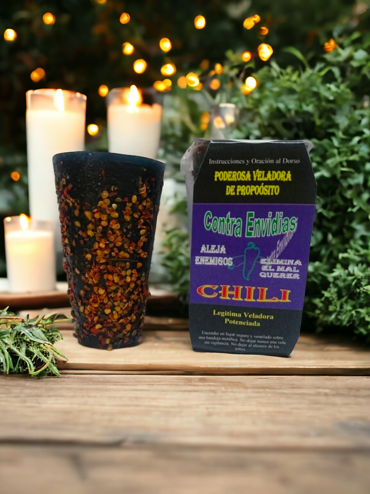 Veladora con chile para cortar envidias, celos y energías negativas con rituales esotéricos