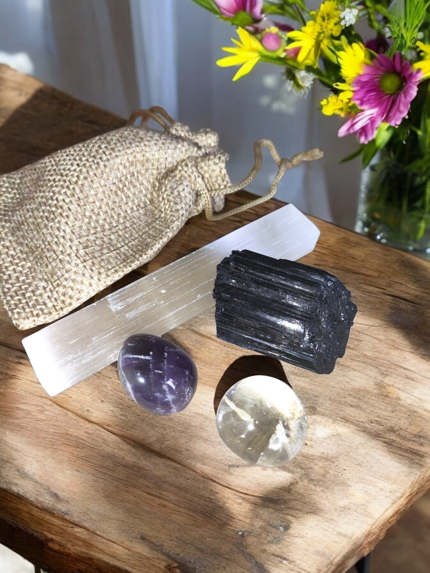 Set de Cristales – Purificación y protección energética