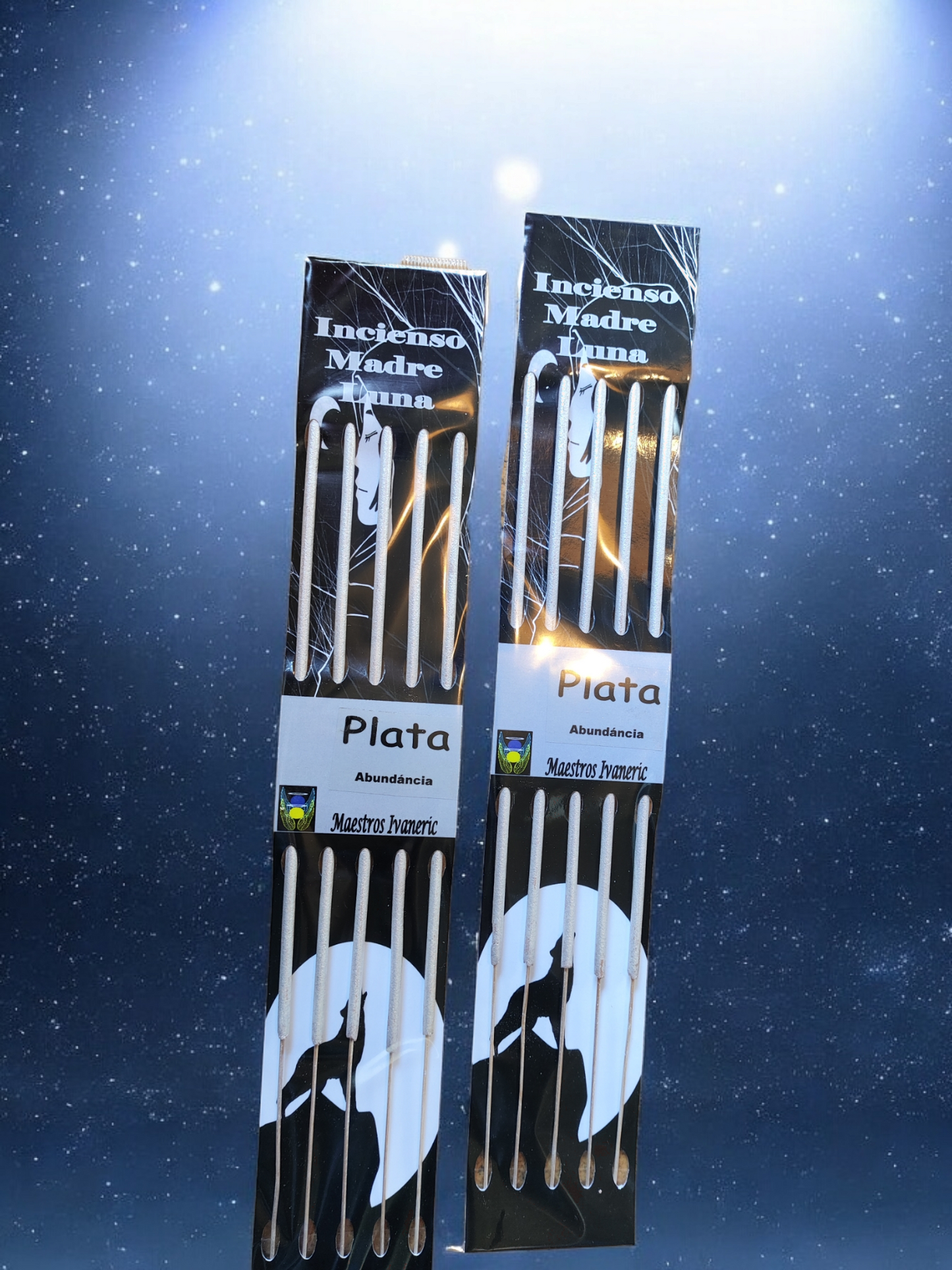 Incienso Madre Luna Plata - Prosperidad y Estabilidad