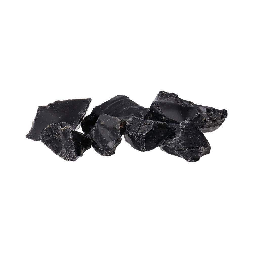 Obsidiana en bruto - Piedra de protección y limpieza profunda