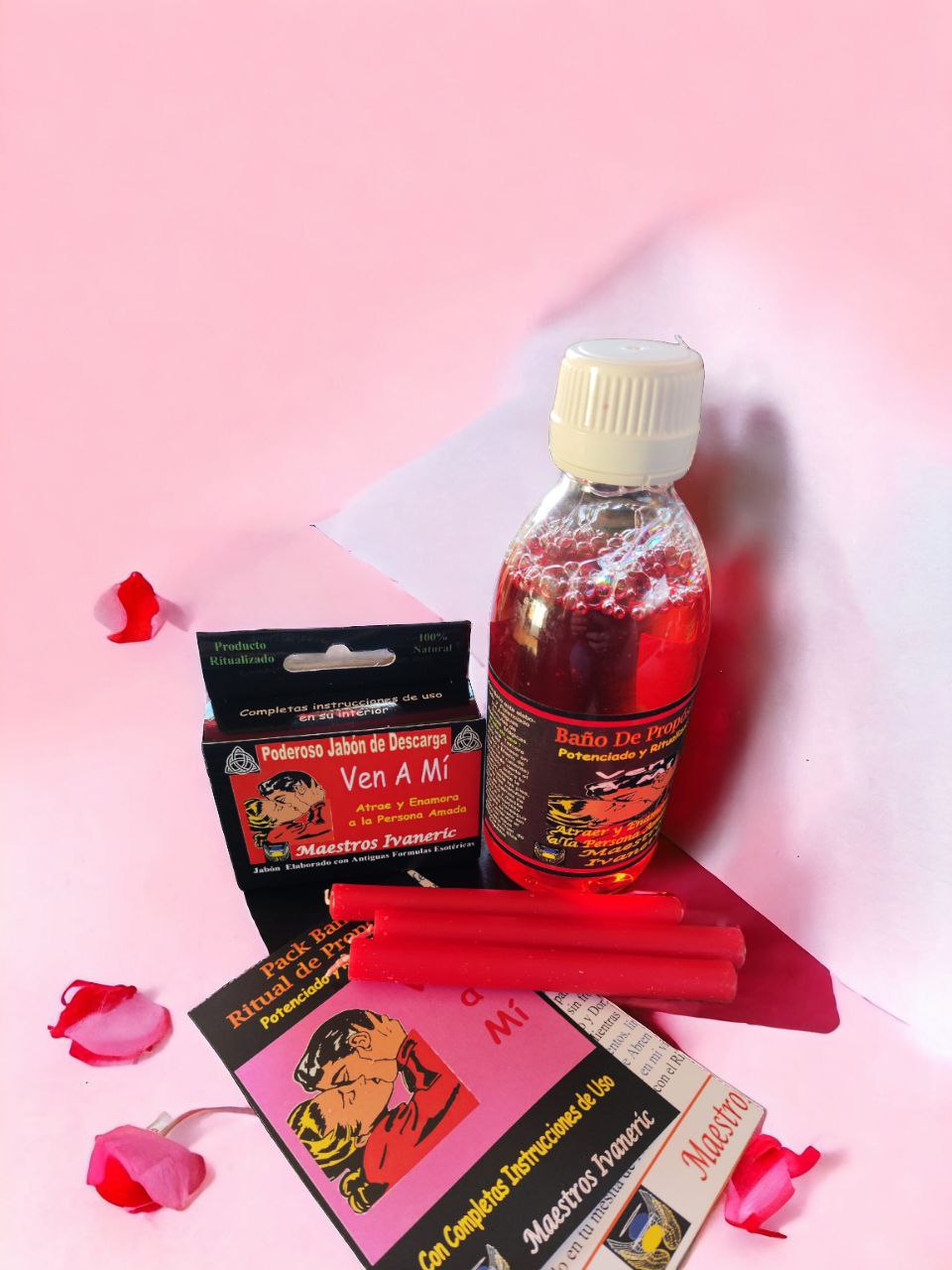 Set ritual de baño esotérico para atraer el amor – Magic Moon