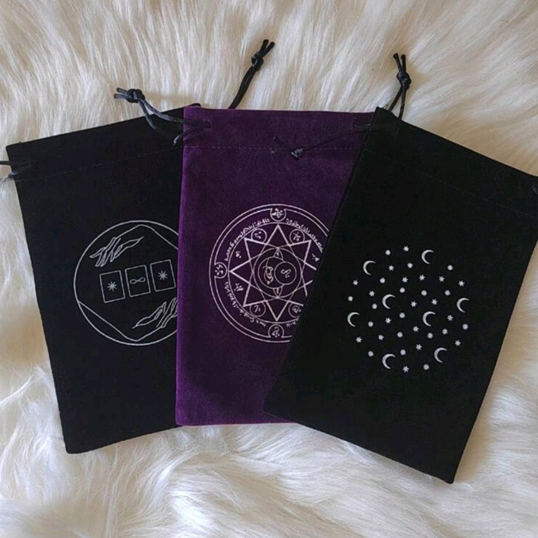 Bolsas de terciopelo para Tarot