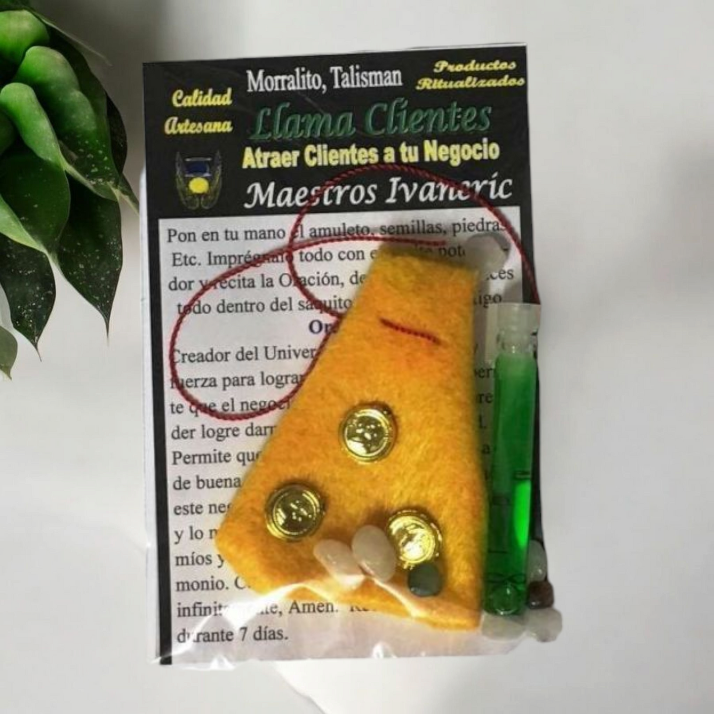 Poderoso Amuleto Morralito - Llama Clientes