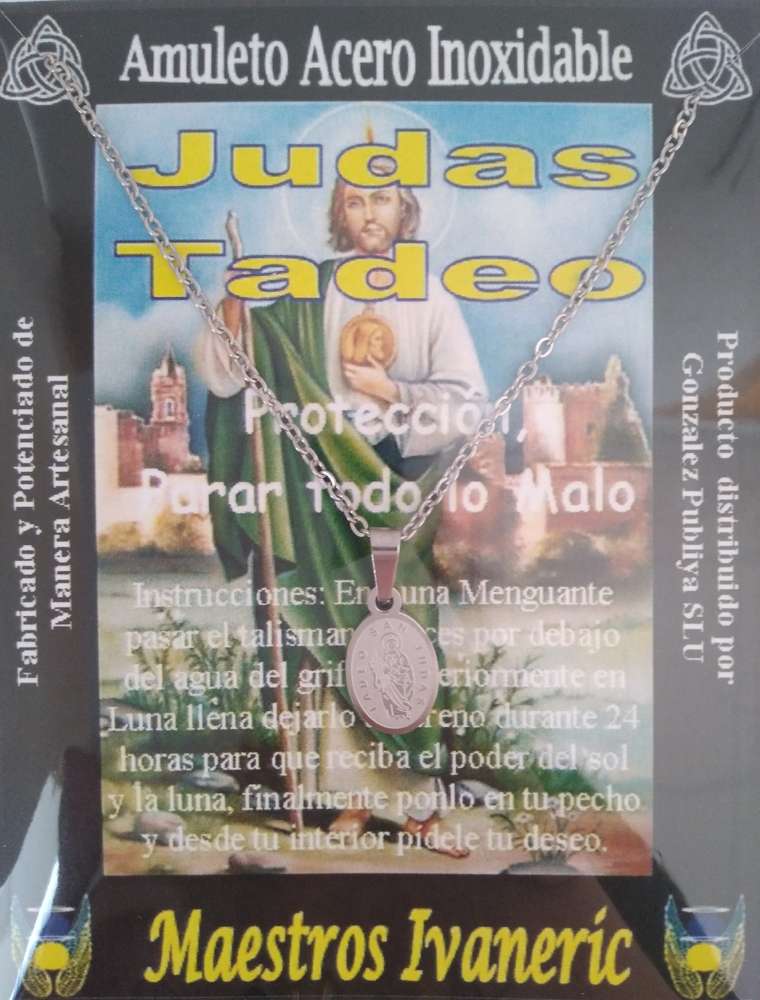 Amuleto de San Judas Tadeo – Protección y Limpieza Espiritual