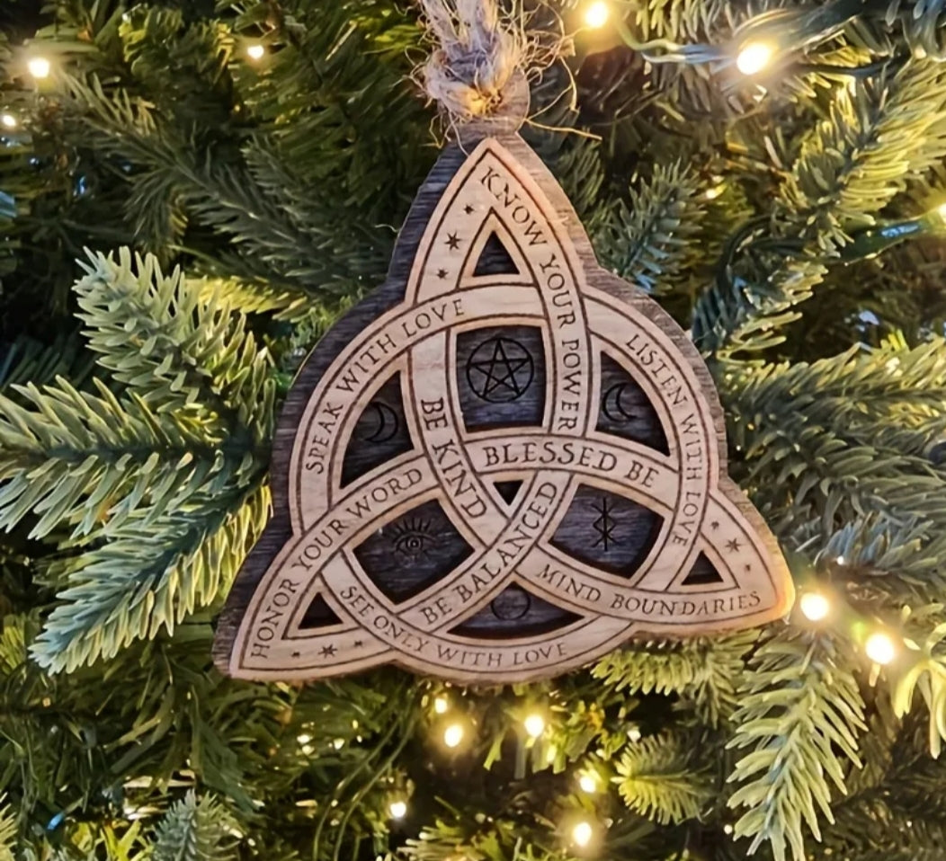 Adorno Celta en madera - Protección y Equilibrio