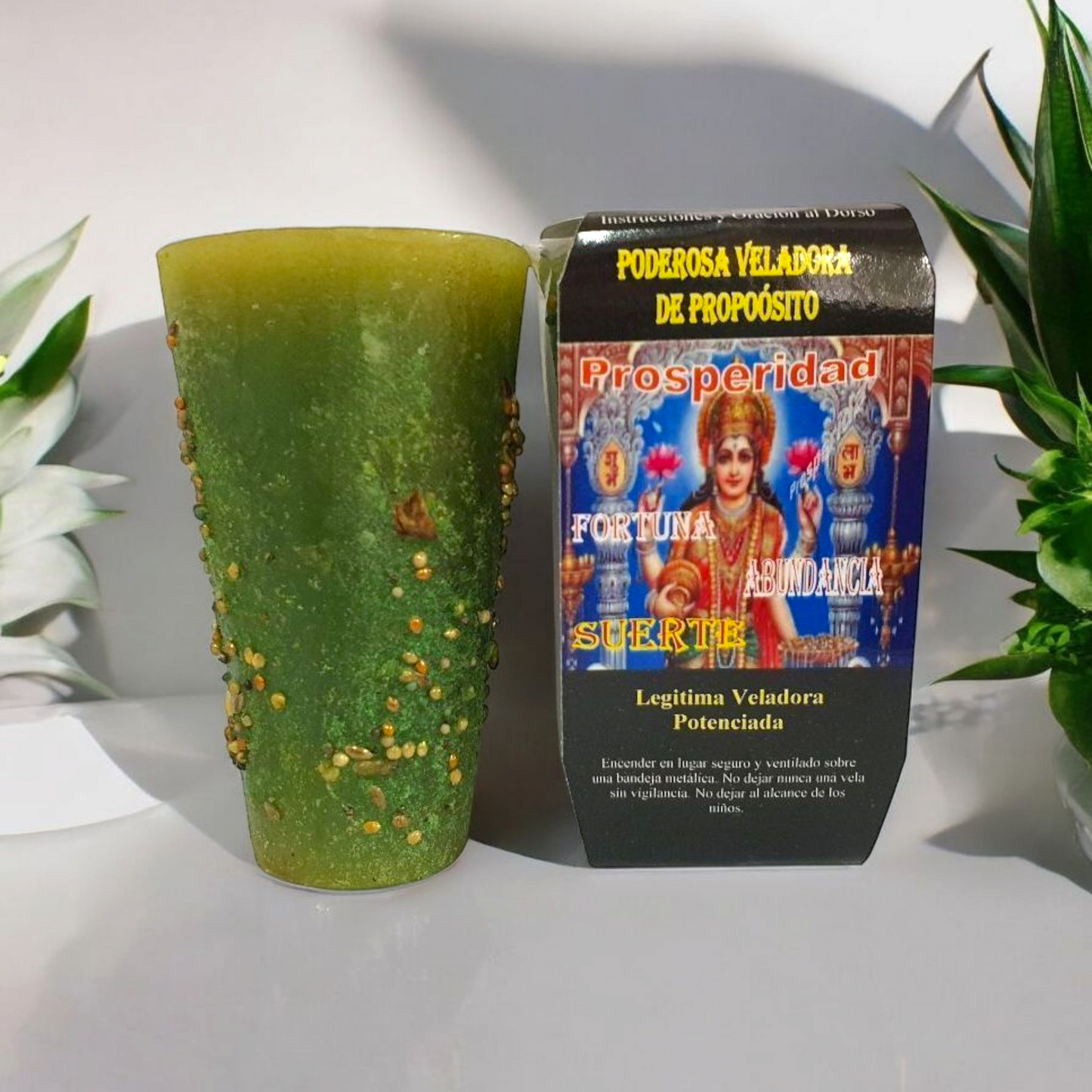Veladora Diosa de la Fortuna – Ritual de abundancia, suerte y dinero