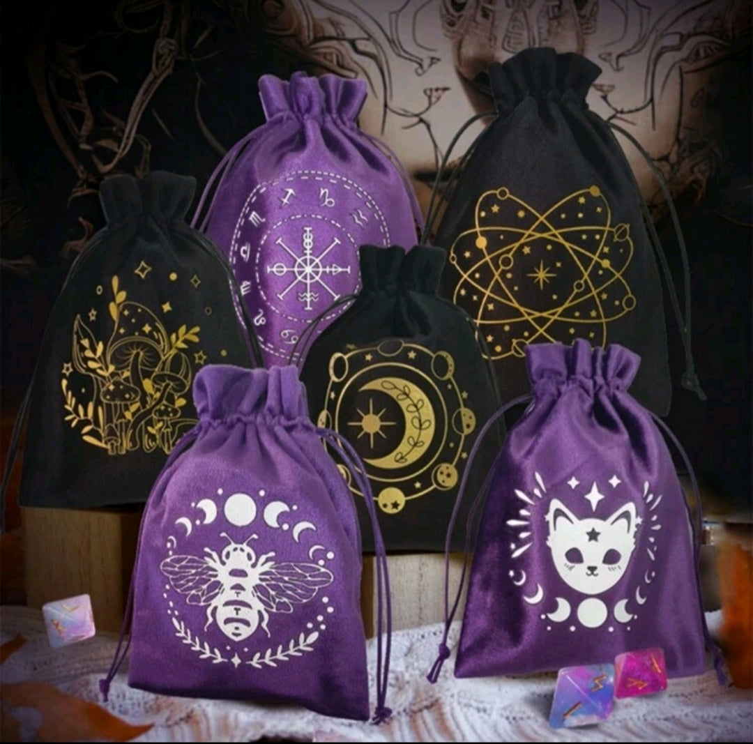 Bolsas de terciopelo para Tarot