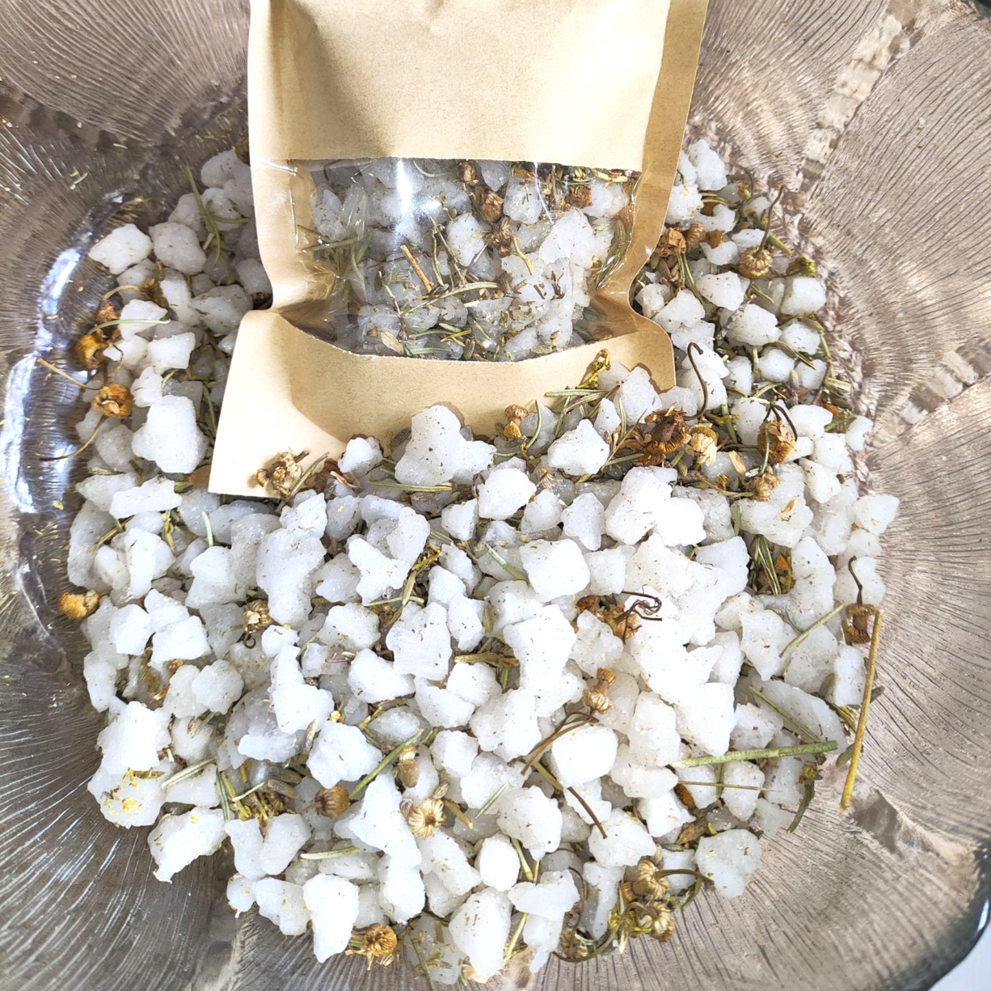 Sal Marina con Hierbas para Baño Ritualzado - Limpieza, Purificación y Armonía