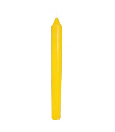 Vela Esotérica Amarilla 20cm