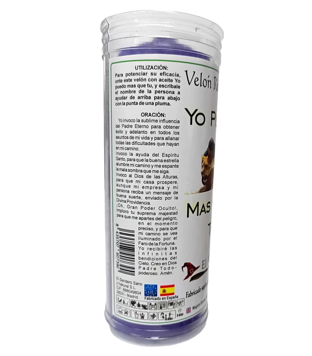 Velón Yo Puedo Más Que Tú – Fuerza, Poder y Superación Personal