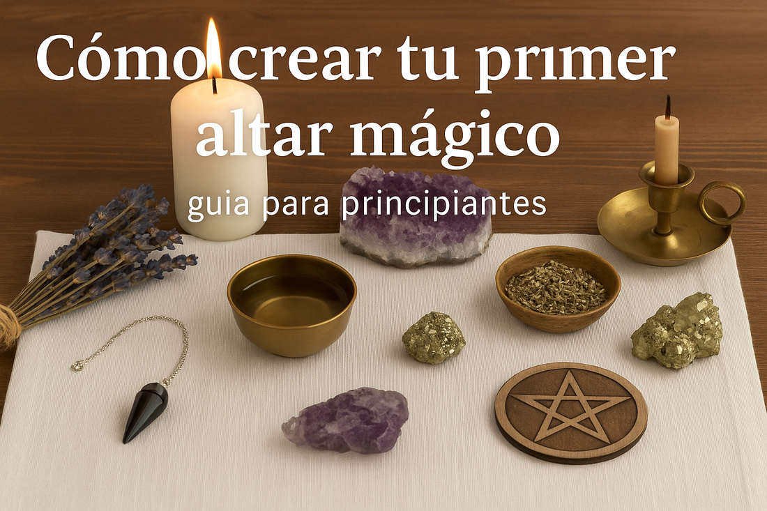 Cómo crear tu primer altar mágico: guía para principiantes ✨