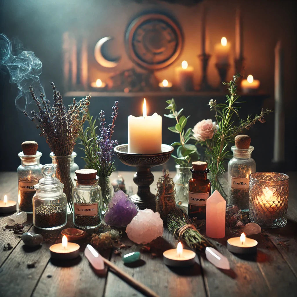 GUIA BÁSICA PARA RITUALIZAR Y CONSAGRAR TUS AMULETOS Y CRISTALES
