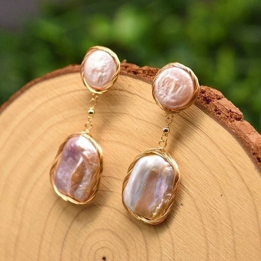 Pendientes "Ethereal Drops" de Lunaire Collection