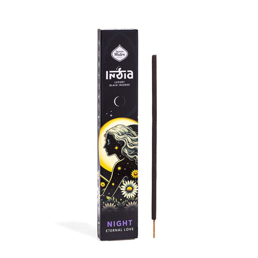 Incienso India Black NOCHE: Amor Eterno