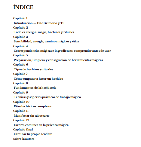 LIBRO FÍSICO | Mi Grimorio - Lo que me hubiese gustado saber. Autora: Ana Rodríguez