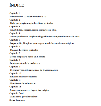 LIBRO FÍSICO | Mi Grimorio - Lo que me hubiese gustado saber. Autora: Ana Rodríguez