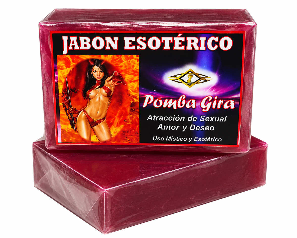 Jabón Esotérico Pompa Gira - Atracción Sexual, Amor y Deseo