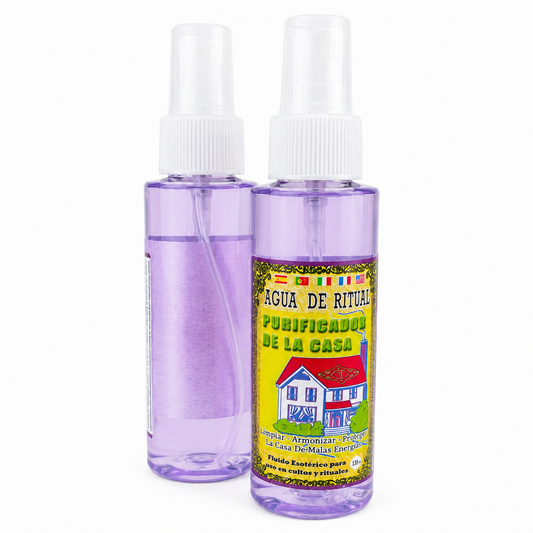 Agua Ritual Purificadora para Limpieza Energética del Hogar