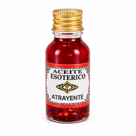 Aceite Atrayente para Amor, Atracción y Magnetismo Espiritual