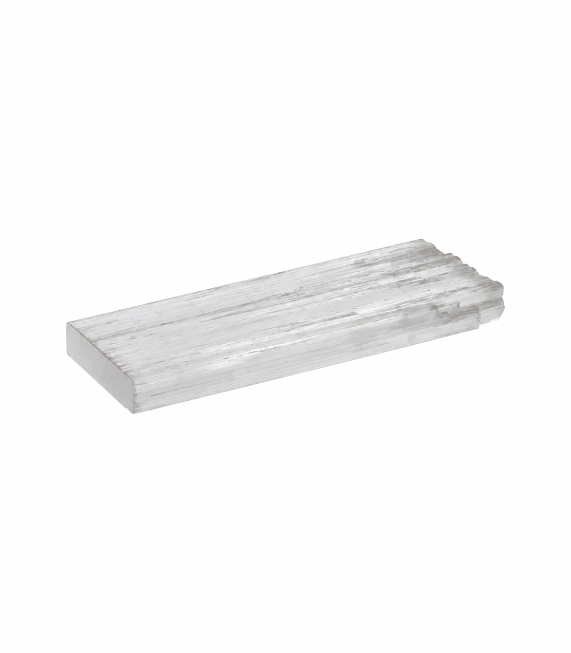 Placa De Selenita Natural Para Limpieza Energética