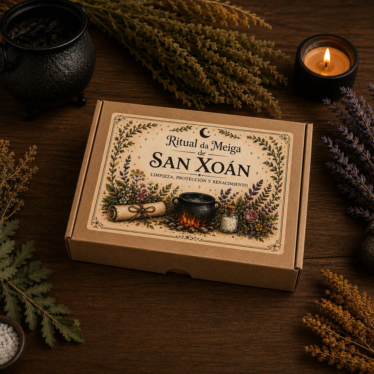 Ritual da Meiga de San Xoán - Limpieza, Protección y Renacimiento
