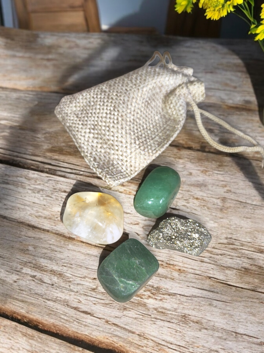 Set de Cristales para Abundancia y Prosperidad