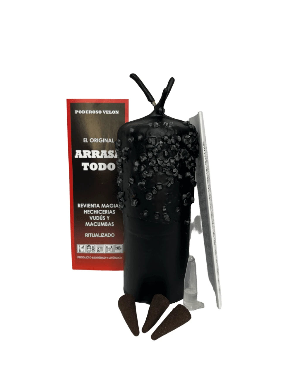 Ritual Arrasa con Todo completo para destruir obstáculos, romper trabajos de magia, cortar mal de ojo y limpiar cargas energéticas profundas.