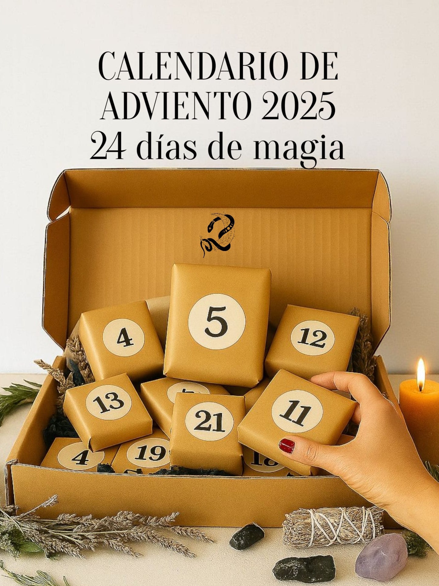 Foto del Pack de Calendario de Adviento 2025 - "4 días de mágia creada por Magic Moon