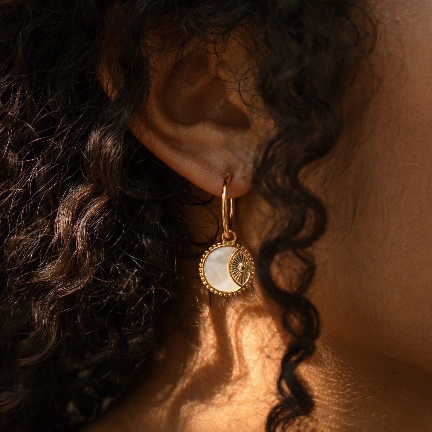 Pendientes "Solaris Moon" de Lunaire Collection