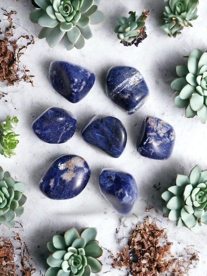 Rodado de Sodalita – Claridad y Equilibrio