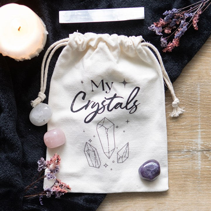 Bolsa algodón "My Crystals"