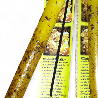 Vela Herbórea Dinero – Abundancia, Prosperidad y Flujo Económico