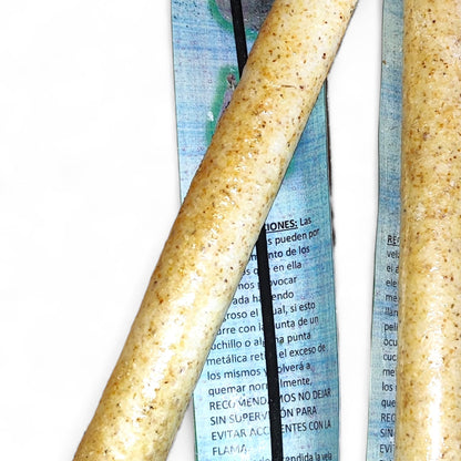 Vela Artesanal Ajo Macho – Limpieza Profunda y Protección Energética Fuerte