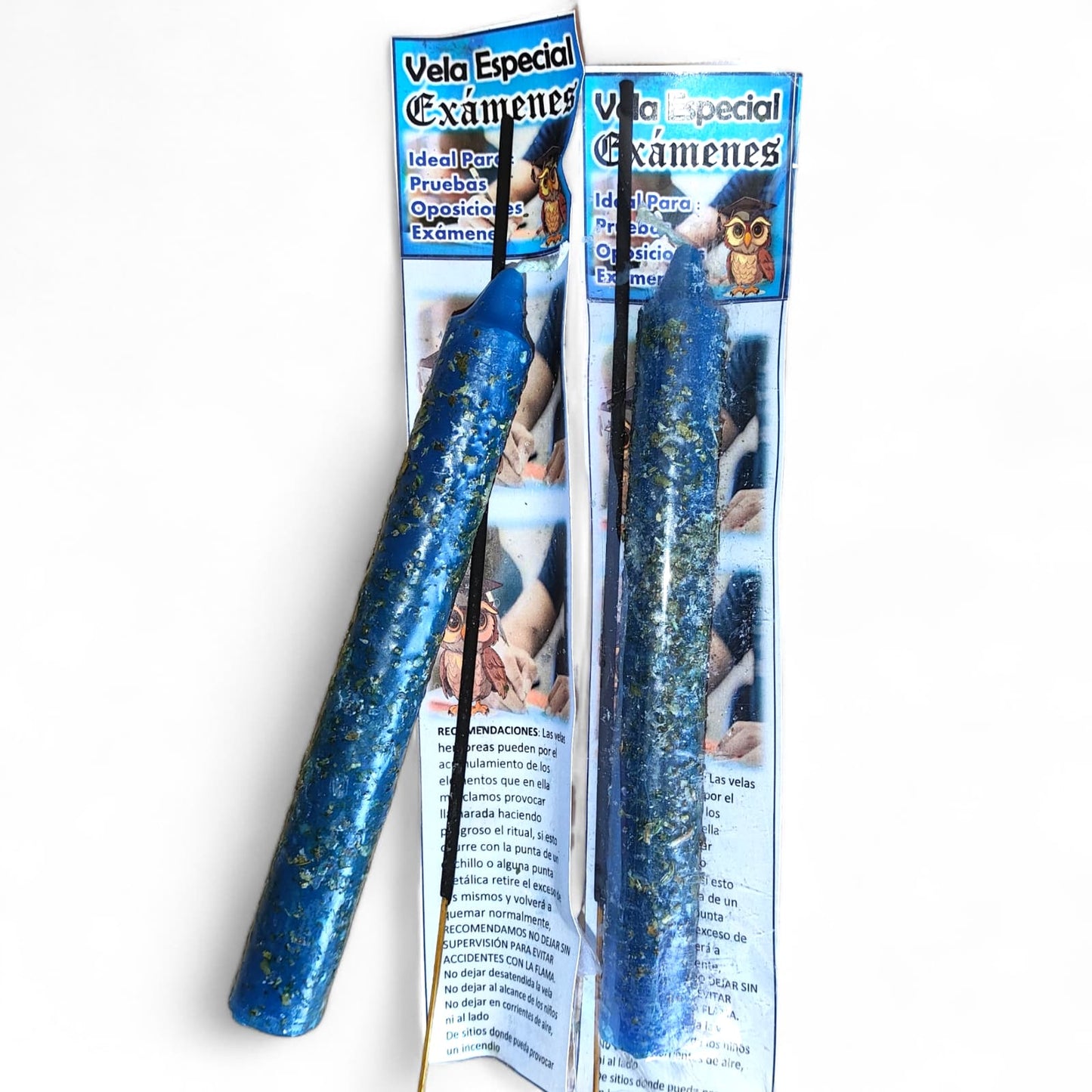 Vela Herbórea Exámenes – Concentración, Claridad Mental y Éxito