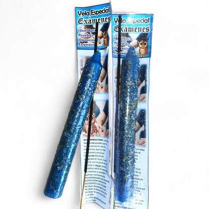 Vela Herbórea Exámenes – Concentración, Claridad Mental y Éxito