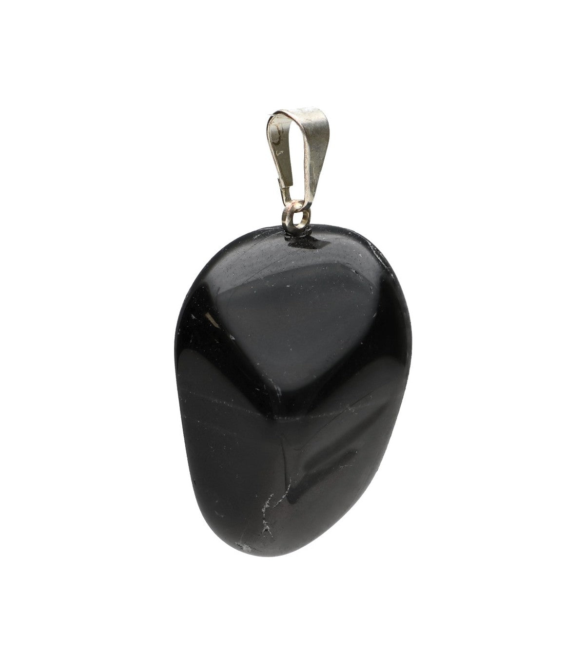 Colgante De Obsidiana Rodada – Protección Energética, Limpieza Y Escudo Espiritual