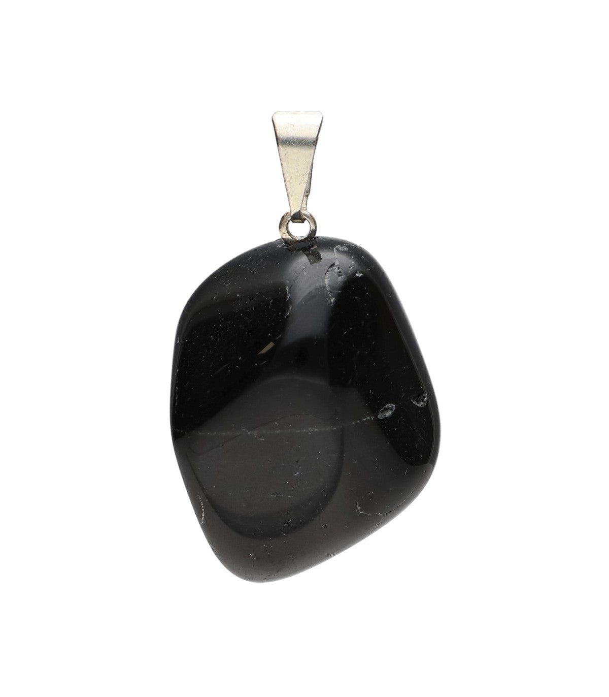Colgante De Obsidiana Rodada – Protección Energética, Limpieza Y Escudo Espiritual