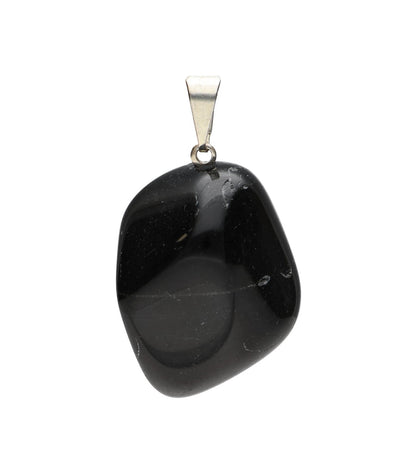 Colgante De Obsidiana Rodada – Protección Energética, Limpieza Y Escudo Espiritual