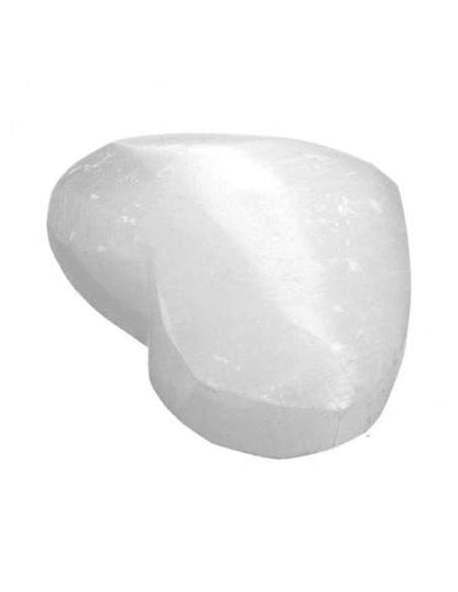 Corazón de Selenita  Pequeño – Piedra de Limpieza y Armonía