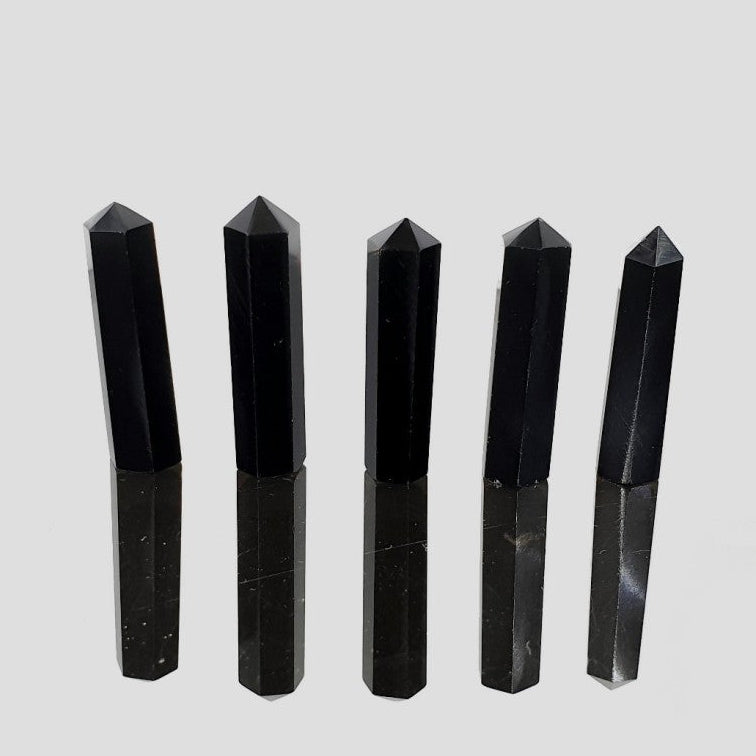 Generador de obsidiana negra 30 a 45 mm para protección y limpieza energética