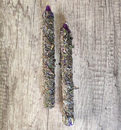 Vela Herborea Ritualizada de Petición de INTUICIÓN Y CLARIVIDENCIA