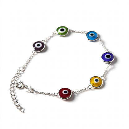 Pulsera ojo turco 6 colores 